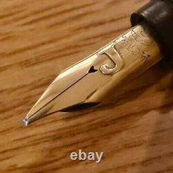 Montblanc Reflex Safety 6 J Nib Vintage 1920s Fountain Pen One of a Kind