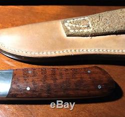 Montjoy Handmade Sheath Knife One Of A Kind