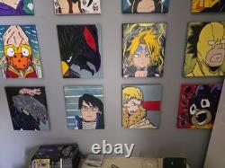 My Hero Academia, Very rare, one of a kind paintings, Class 1A