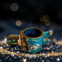 Mythical Sea Goddess Sculpture Box-One-of-a-Kind Collectible Art Object