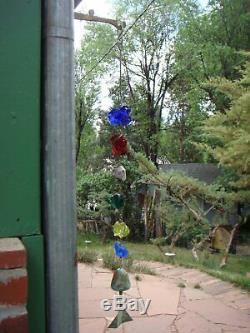 NEW Arcosanti Paolo Soleri 24 Bronze Wind Bell RAIN CHAIN 2 Bell One Of A Kind