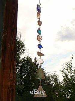 NEW Arcosanti Paolo Soleri 26 Bronze Wind Bell RAIN CHAIN One Of A Kind Beauty