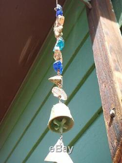 NEW Arcosanti Paolo Soleri 26 Bronze Wind Bell RAIN CHAIN One Of A Kind Beauty