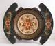 Norwegian Rosemaling Wood Plate / Bowl Hand Painted One-of-a-kind, 14 Diam