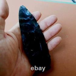 Native American Guilford Projectile Point 5 1/2× 1 7/8 One Of A Kind
