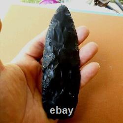 Native American Guilford Projectile Point 5 1/2× 1 7/8 One Of A Kind
