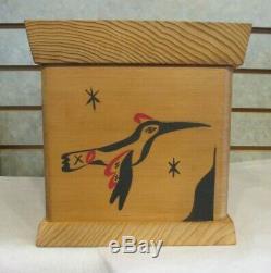 Native American Pacific Northwest Coast Tribal Bentwood Cedar BoxOne of a Kind