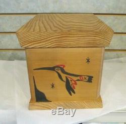 Native American Pacific Northwest Coast Tribal Bentwood Cedar BoxOne of a Kind