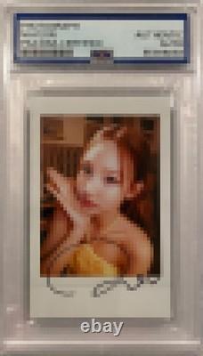 Nayeon Twice Hand Signed Original One-of-a-kind Polaroid Psa/dna Certified