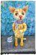 Needle Felted Cat, Ooak, Art Toy, Collectible, Handmade Toy, Artist Made