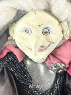 Nettie's Gnomes Handmade One Of A Kind Doll By Renette Barnett 26 RARE Vintage