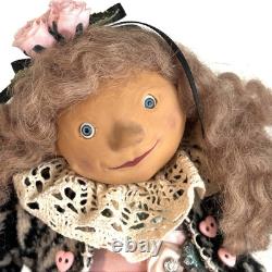 Nettie's Gnomes Handmade One Of A Kind Doll By Renette Barnett Whimsical 14