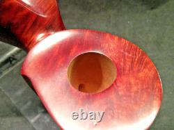New Handmade One-of-a-kind Freeform Briar Burled Pipe 7 Long Signed Sitter 2