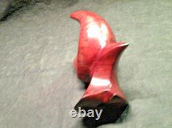 New Handmade One-of-a-kind Freeform Briar Burled Pipe 7 Long Signed Sitter 2