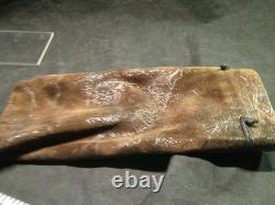 New Handmade One-of-a-kind Freeform Briar Burled Pipe 7 Long Signed Sitter 2