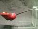 New Handmade One-of-a-kind Freeform Briar Burled Pipe 8 Long Signed Sitter 1
