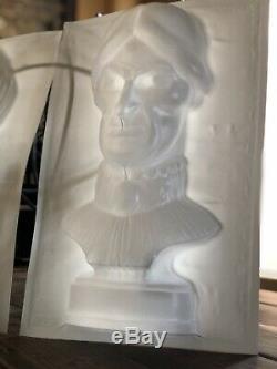 New Rare Disney Haunted Mansion Bust Set Handmade One Of A Kind Mold Set Of 2