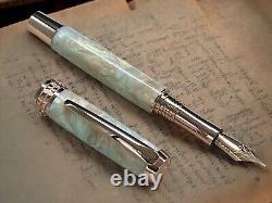 New Rose Gold Fountain Pen, Luxury Writing Instrument, One Of A Kind. Handmade