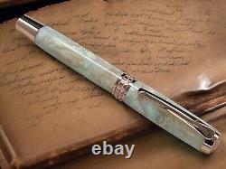 New Rose Gold Fountain Pen, Luxury Writing Instrument, One Of A Kind. Handmade