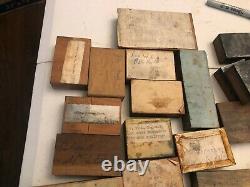 News paper one of a kind Lot of 55+ Civil Rights NAACP Black Americana Ink Plate
