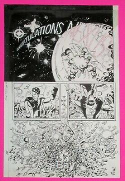 Nexus #50 Page 42 Original Comic Book Art Signed Steve Rude One Of A Kind
