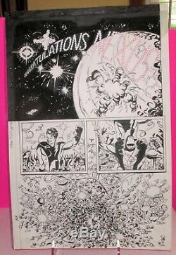 Nexus #50 Page 42 Original Comic Book Art Signed Steve Rude One Of A Kind