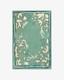 Nordic Knots Giverny Green Tuft Wool Rug Eagle Hodges Designer Collaboration