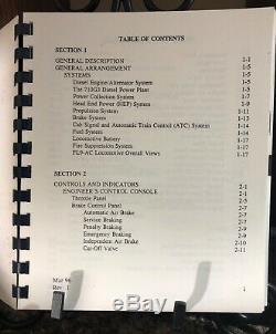 ONE-OF-A-KIND 1996 FL9-AC Locomotive (Rev. 1) Operators Manual for the LIRR