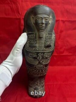 ONE OF A KIND ANCIENT EGYPTIAN ANTIQUE Pharaonic Coffin & Goddess Isis Mummy Bc