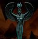 One Of A Kind Ancient Egyptian Antiquities Of Winged Statue Of Goddess Isis Bc