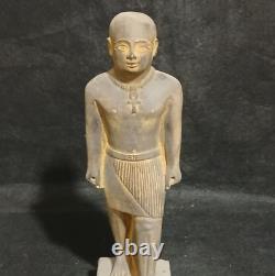 ONE OF A KIND Antique Statue Of The Priest Of Ancient Egyptian Pharaohs Rare Bc