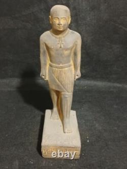 ONE OF A KIND Antique Statue Of The Priest Of Ancient Egyptian Pharaohs Rare Bc