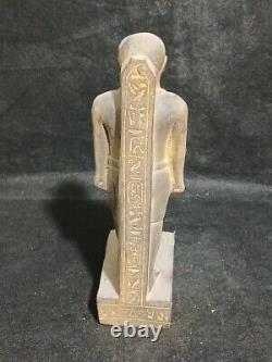 ONE OF A KIND Antique Statue Of The Priest Of Ancient Egyptian Pharaohs Rare Bc
