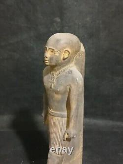 ONE OF A KIND Antique Statue Of The Priest Of Ancient Egyptian Pharaohs Rare Bc
