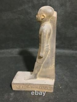 ONE OF A KIND Antique Statue Of The Priest Of Ancient Egyptian Pharaohs Rare Bc
