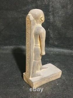 ONE OF A KIND Antique Statue Of The Priest Of Ancient Egyptian Pharaohs Rare Bc