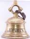 One Of A Kind Antique Wwi Era Alarm Bronze Bell Imperial Russian Submarine Krab