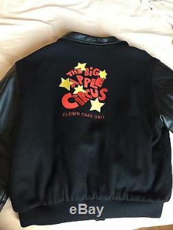 ONE OF A KIND Big Apple Circus Clown Care Varsity Jacket