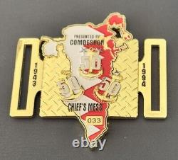 ONE OF A KIND CTF 55 Chief Coin And Dress Whites Buckle Bahrain Serialized