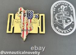 ONE OF A KIND CTF 55 Chief Coin And Dress Whites Buckle Bahrain Serialized