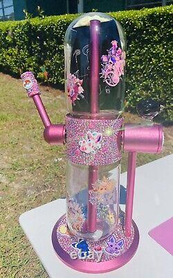 ONE OF A KIND. CUSTOM DECORATED Gravity Infuser Pink Eeveelution Theme