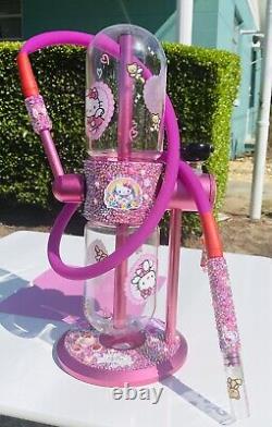 ONE OF A KIND. CUSTOM DECORATED Gravity Infuser Pink Kitty Theme