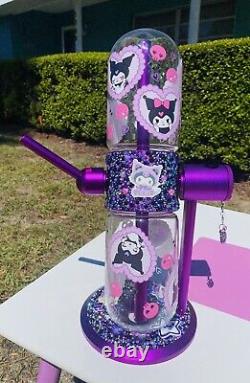 ONE OF A KIND. CUSTOM DECORATED Gravity Infuser Purple Bunny Theme