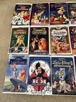 ONE OF A KIND DISNEY VHS COLLECTION? Wide Range Of Amazing Shape Classics