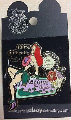 ONE OF A KIND Disney Jessica Rabbit Pin Aloha From Florida Disneyland Resort