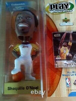 ONE OF A KIND ERROR? Kobe Bryant/SHAQ NAMEPLATE UD Collectibles Play Makers