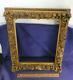 One Of A Kind Exquisite Deep Wooden Picture Frame Floral Leaves Gold Gilt
