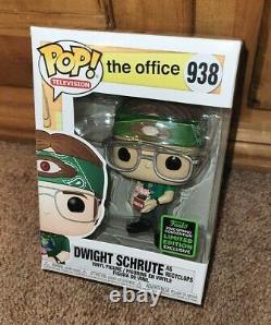 ONE-OF-A-KIND Funko POP! The Office Dwight as Recyclops 938 MIS-PAINT Error MIB
