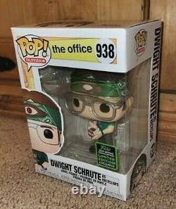 ONE-OF-A-KIND Funko POP! The Office Dwight as Recyclops 938 MIS-PAINT Error MIB