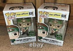 ONE-OF-A-KIND Funko POP! The Office Dwight as Recyclops 938 MIS-PAINT Error MIB